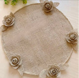 Souplast jogo americano de rosas 36 cm 4 unidades