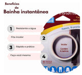 Fita bainha invisível instantânea -4 Metros