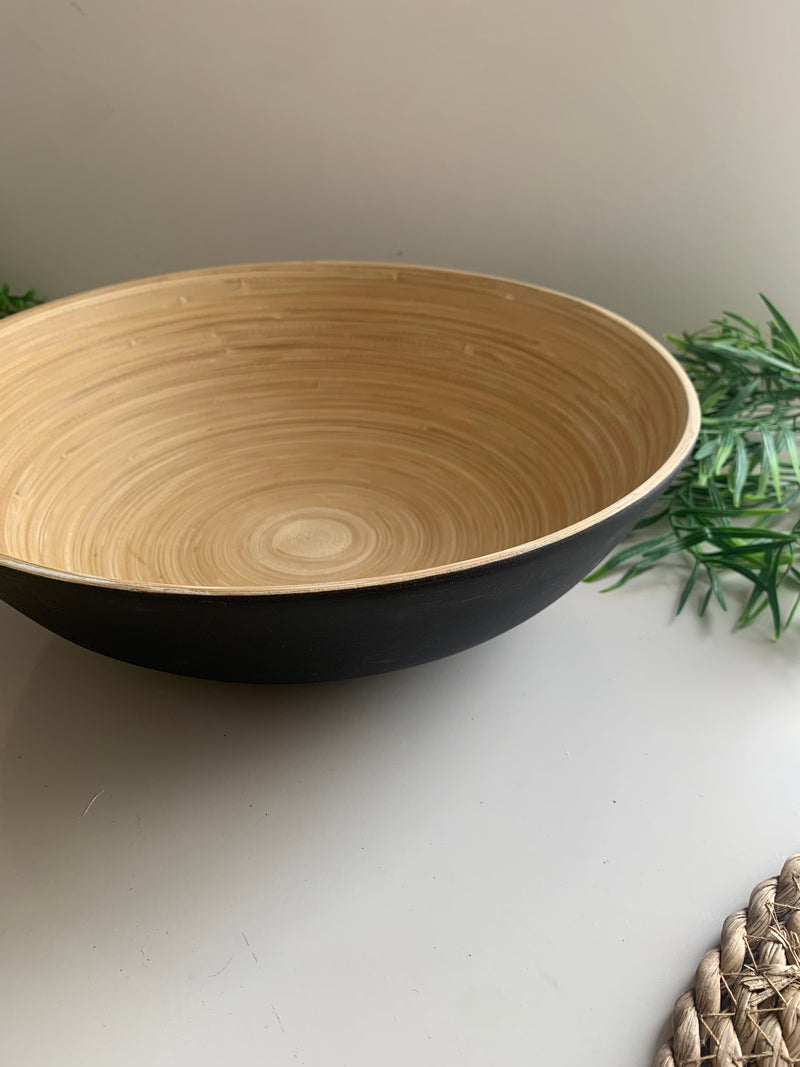 Cesto saladeira em bambu