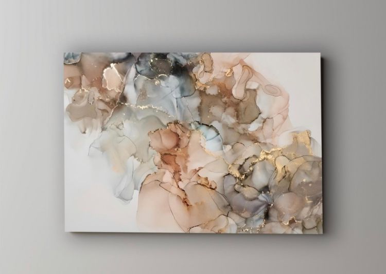 Quadros Abstratos Decoração De Parede 1 Peça Canvas