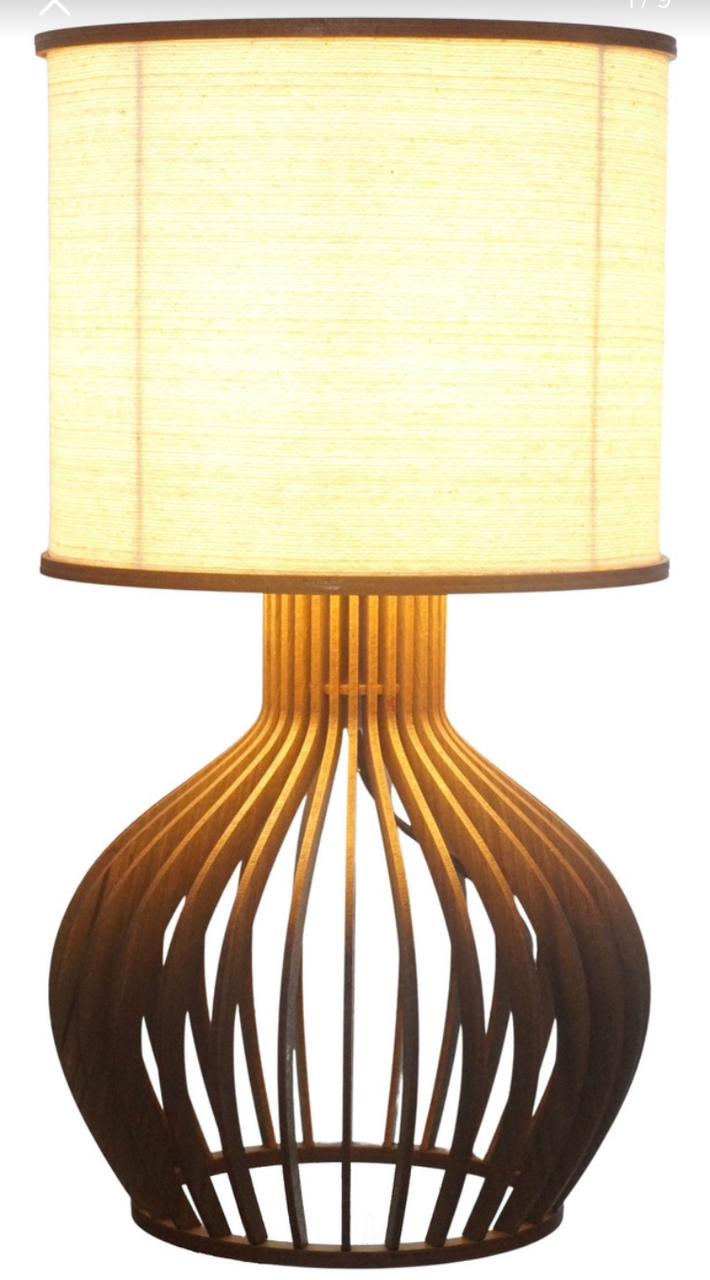 Abajur Luminária De Mesa