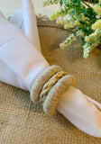 06 porta guardanapos com argolasdupla de juta com corda de sisal