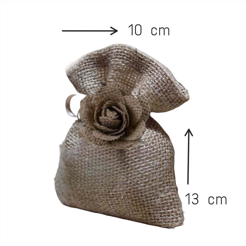 10 Saquinhos  Bem Casado Ou 4 Docinhos Pronta Entrega 7x7x3cm