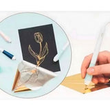 CANETA PARA APLICAÇÃO DE FOIL A MÃO LIVRE PONTA GROSSA