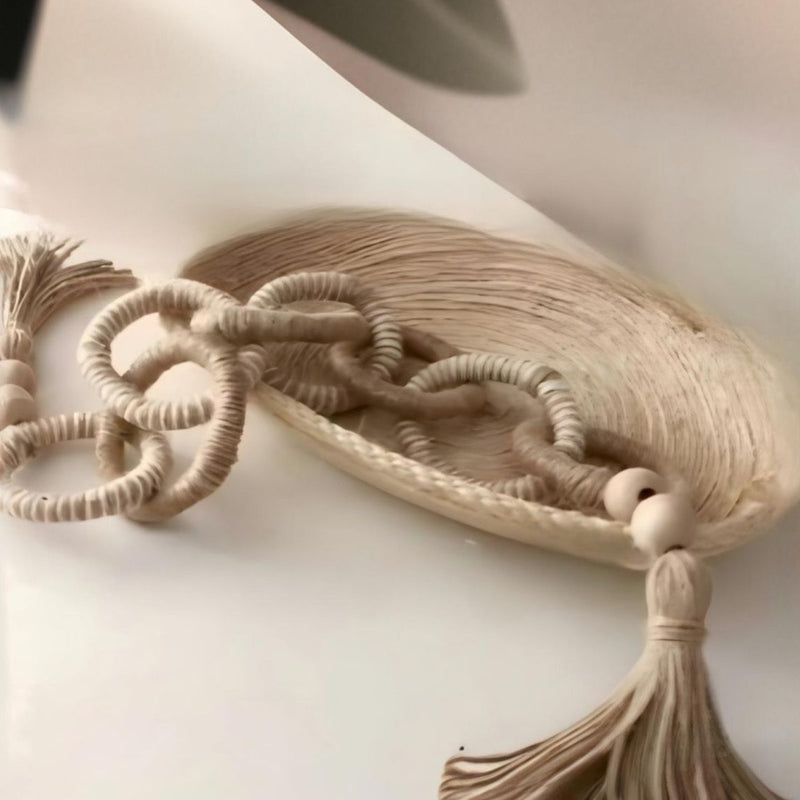 Colar Decorativo de Argolas com pingente Elegance