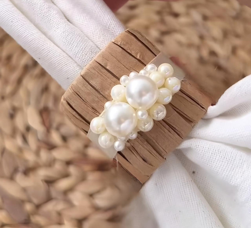 Porta Guardanpo com Rafi e perolas - 6 unidades