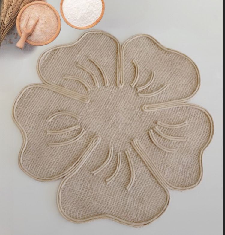 Souplast trevo de juta com 38 cm