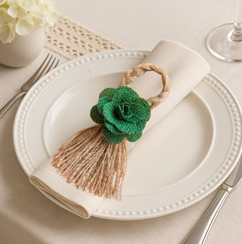 Porta Guardana com rosa verde e trancado 6 unidades