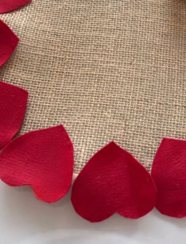 Souplast coracao em juta 4 unidades