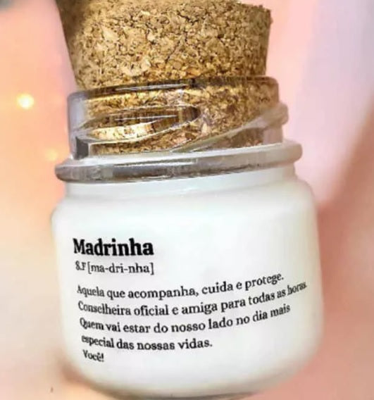 Kit 10 Mini Velas Aromáticas Lembrancinhas Madrinhas, maternidade e Batizado com saquinho de organza